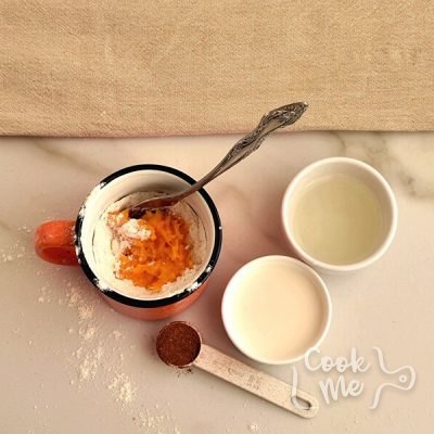 The Best Pumpkin Mug Cake recipe - step 1