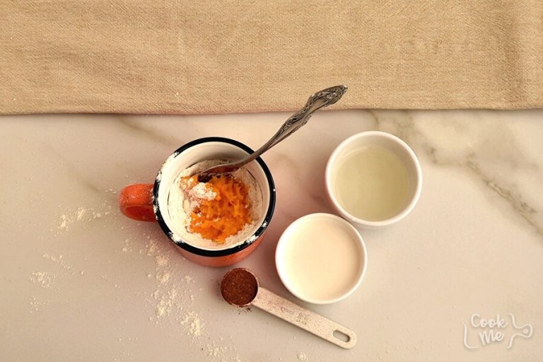 Step 1 - The Best Pumpkin Mug Cake