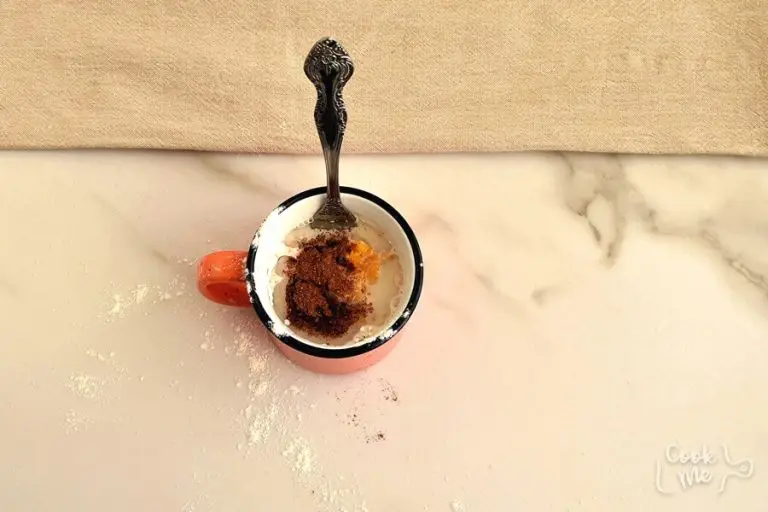 Step 1 - The Best Pumpkin Mug Cake