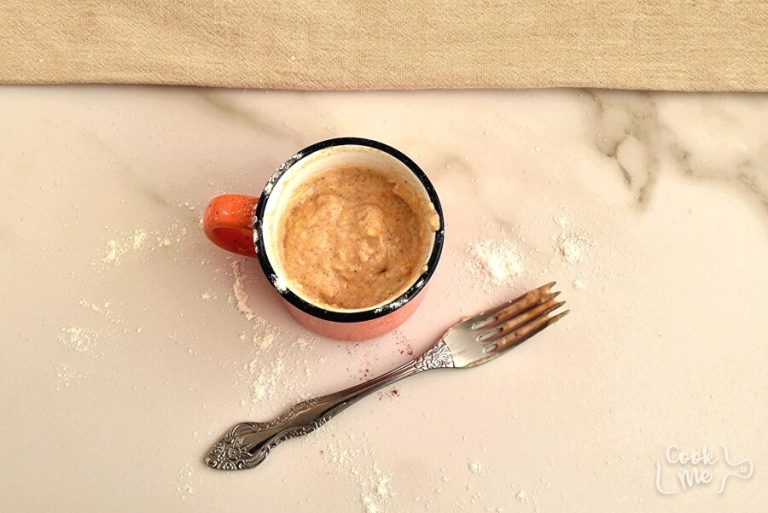 Step 2 - The Best Pumpkin Mug Cake