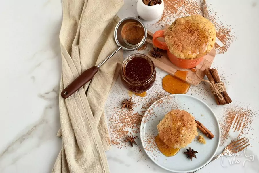 The Best Pumpkin Mug Cake
