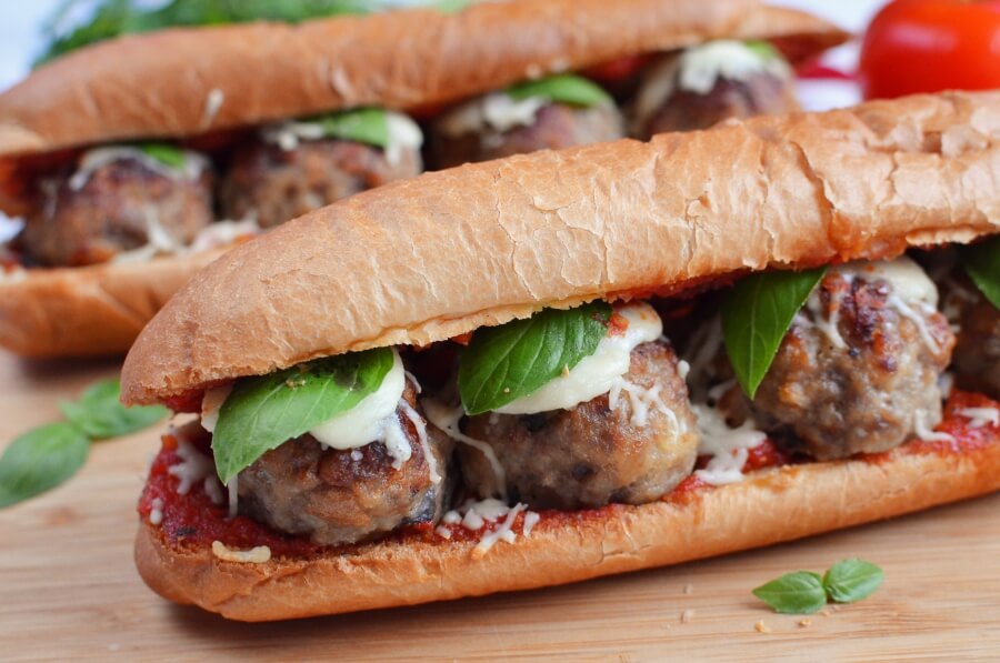 The Perfect Meatball Sandwich Recipe-How To Make The Perfect Meatball Sandwich-Delicious The Perfect Meatball Sandwich