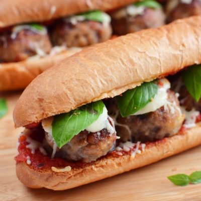 The Perfect Meatball Sandwich Recipe-How To Make The Perfect Meatball Sandwich-Delicious The Perfect Meatball Sandwich