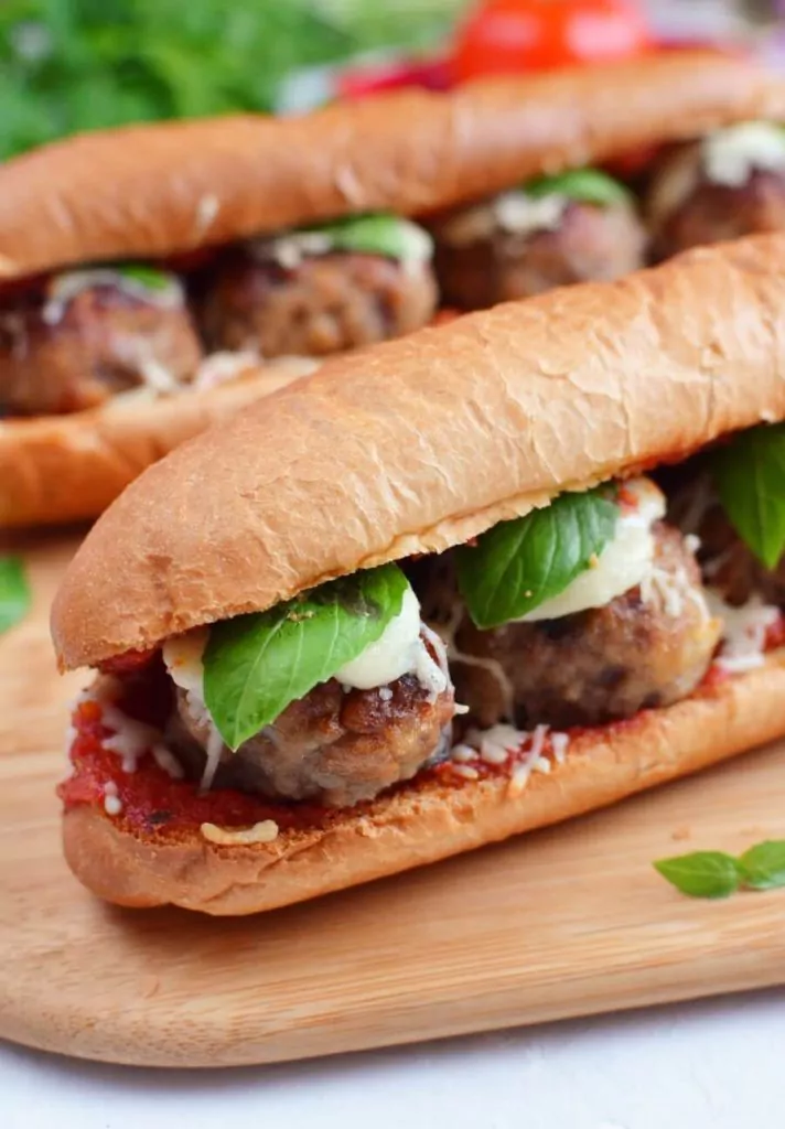 The Perfect Meatball Sandwich