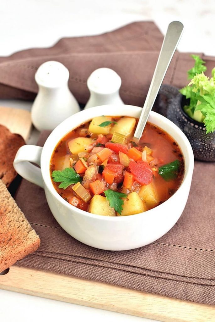 The Yummiest Vegetable Soup