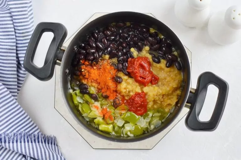 Step 5 - Vegan Lentil Taco Salad Bowls