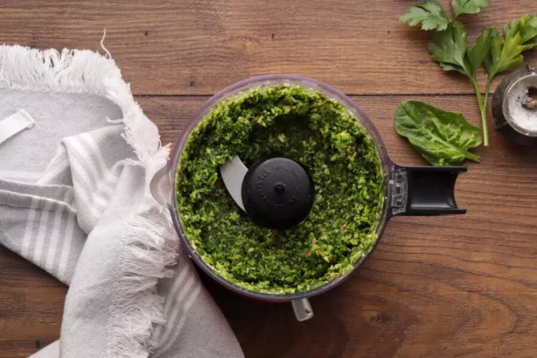 Step 2 - Winter Pesto Spaghetti with Lemon Ricotta