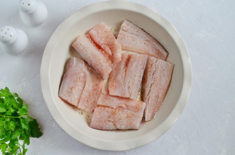 Step 2 - Baked Fish with Lemon Cream Sauce