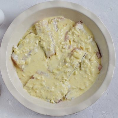 Baked Fish with Lemon Cream Sauce recipe - step 4