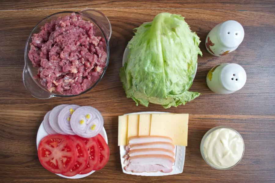 Ingredients for Best Iceburgers (Gluten Free)