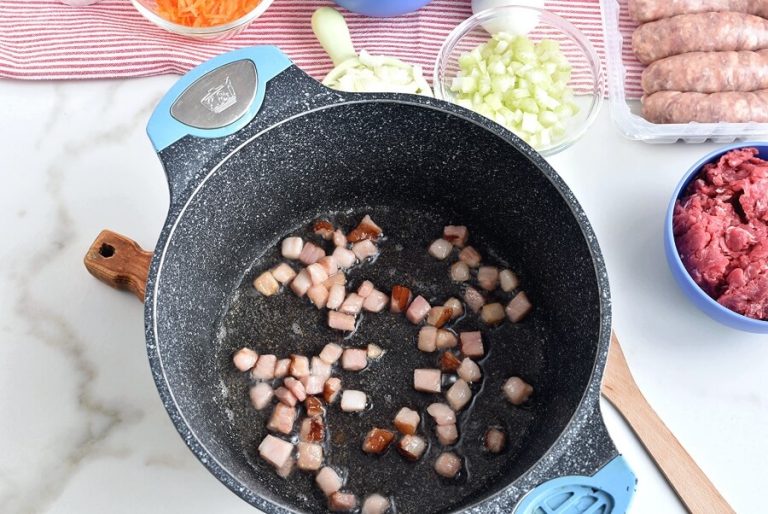 Step 1 - Best Spaghetti Bolognese