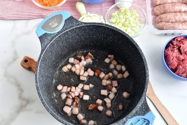Step 1 - Best Spaghetti Bolognese