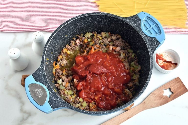 Step 5 - Best Spaghetti Bolognese