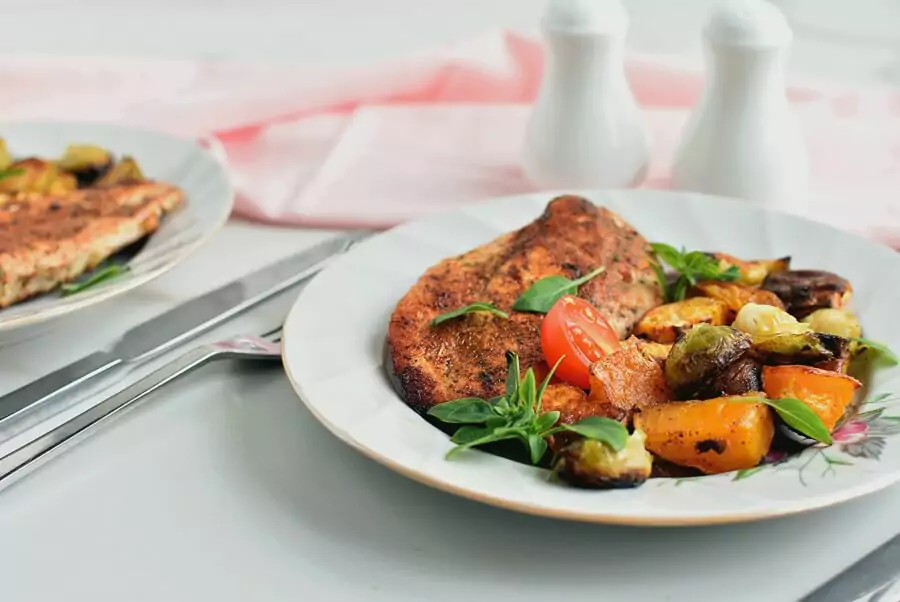 Blackened Chicken Sheet Pan Dinner