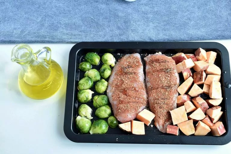 Step 4 - Blackened Chicken Sheet Pan Dinner