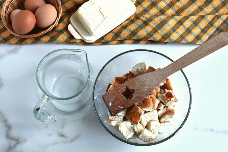 Step 3 - Bread Pudding Recipe