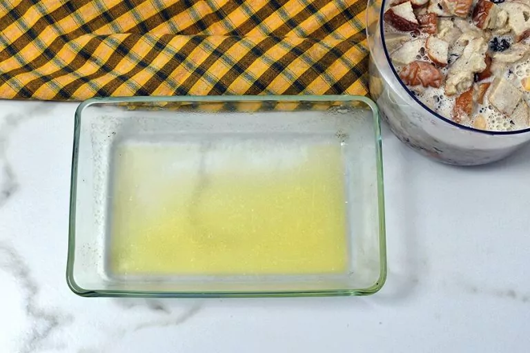 Step 6 - Bread Pudding Recipe