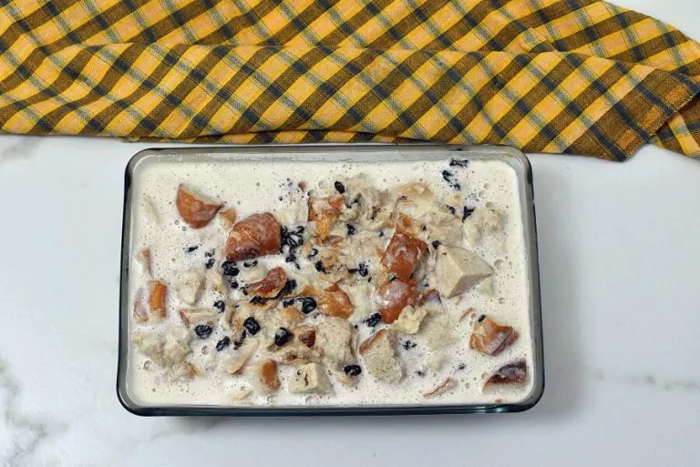 Step 7 - Bread Pudding Recipe
