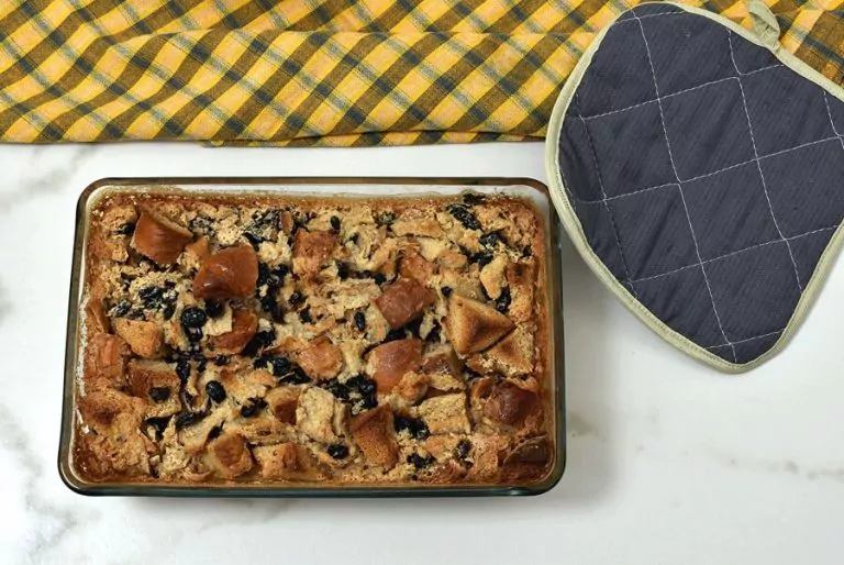 Step 8 - Bread Pudding Recipe