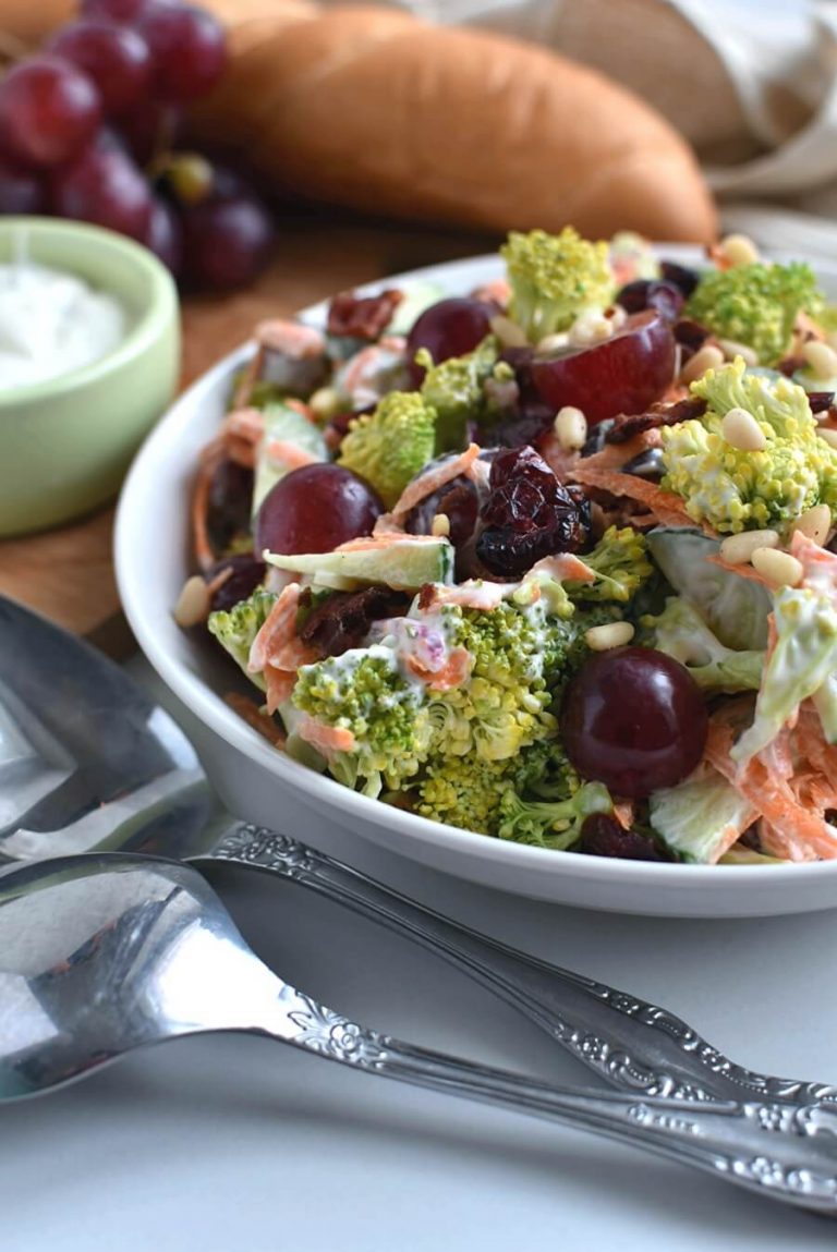 Broccoli Grape Salad Recipe Cook.me Recipes