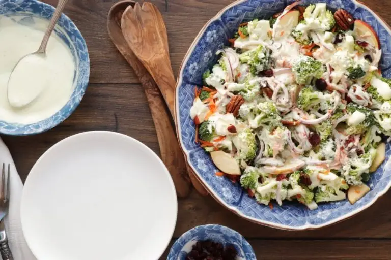Step 4 - Broccoli Salad with Creamy Lemon Dressing