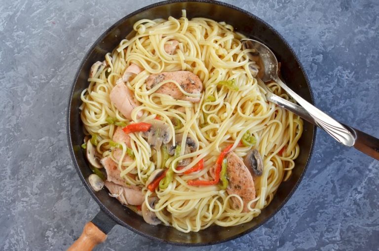 Step 6 - Cajun Chicken Pasta