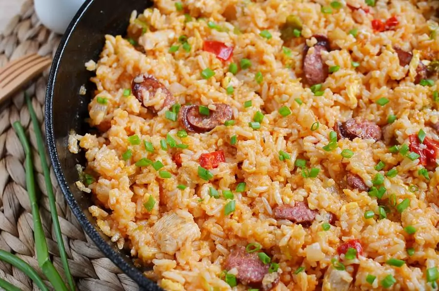 Cajun Rice Bake