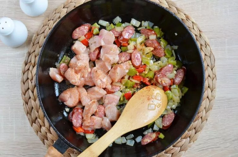 Step 5 - Cajun Rice Bake