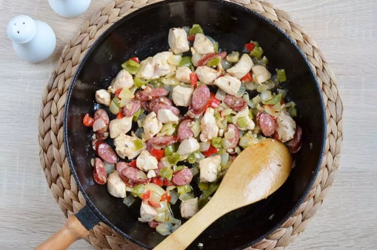 Step 5 - Cajun Rice Bake