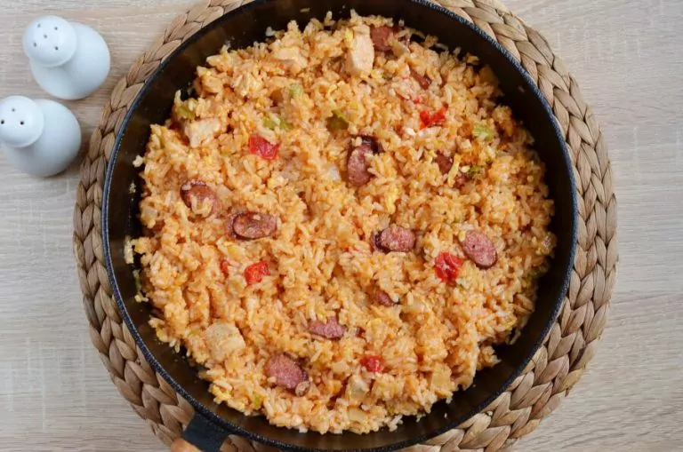 Step 7 - Cajun Rice Bake
