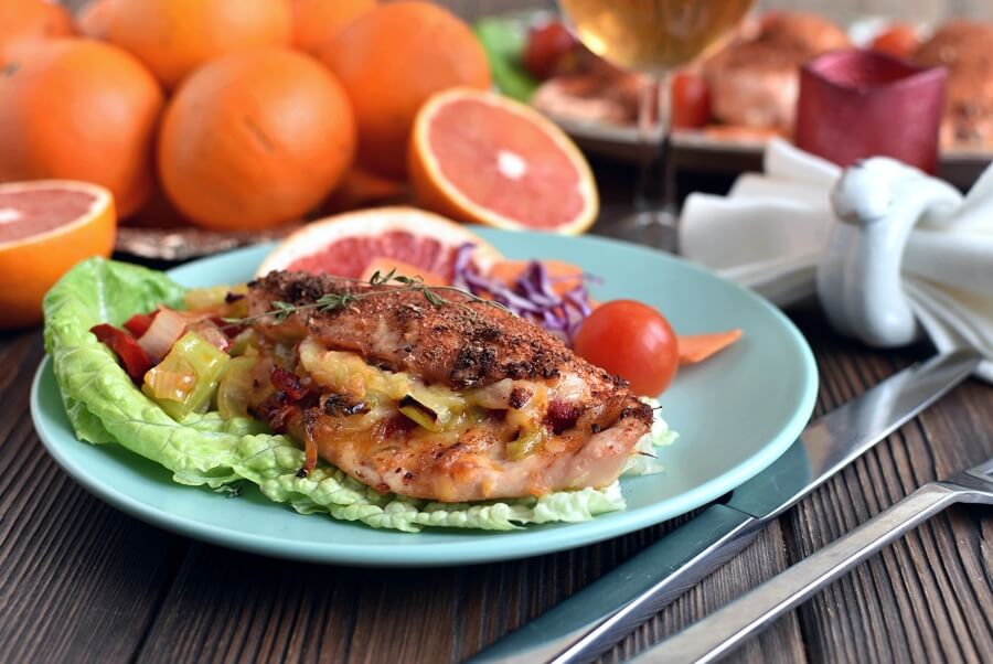 Cajun-Stuffed Chicken