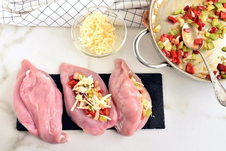 Step 5 - Cajun-Stuffed Chicken