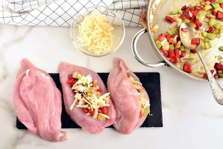 Step 5 - Cajun-Stuffed Chicken