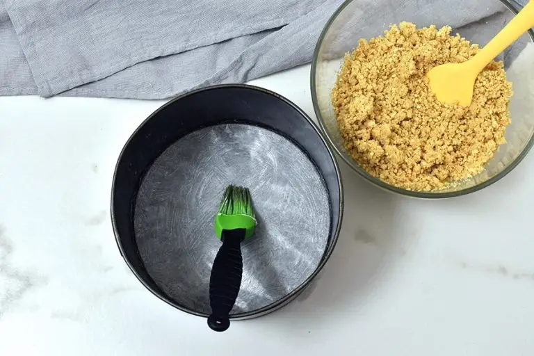 Step 5 - Caramel Mountain Top Cheesecake