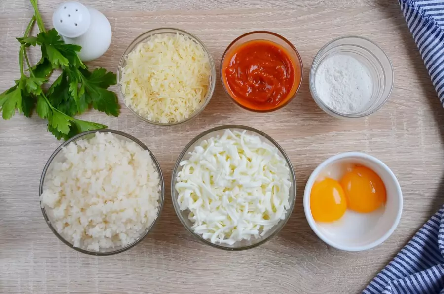 Ingredients for Gluten Free Cauliflower Gnocchi