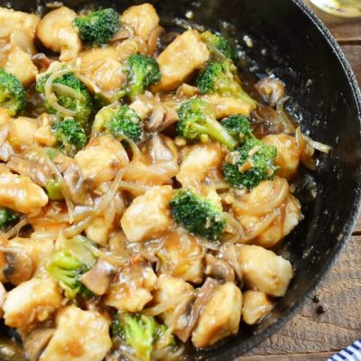 Chicken Broccoli and Mushroom Stir Fry Recipe - Cook.me Recipes