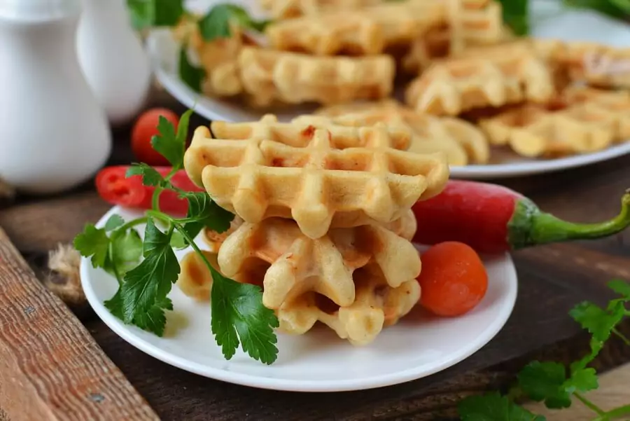 Chicken & Waffle Bites