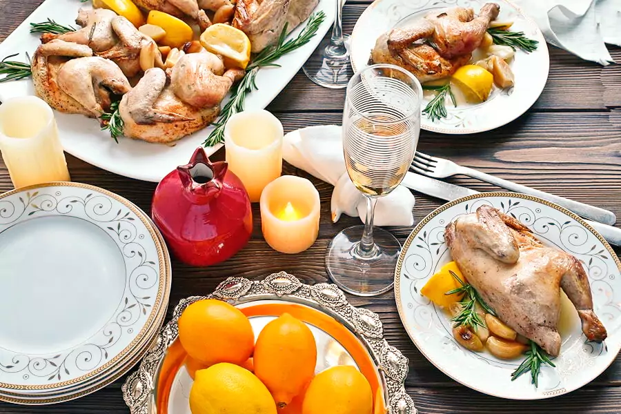 Cornish Game Hens with Garlic and Rosemary