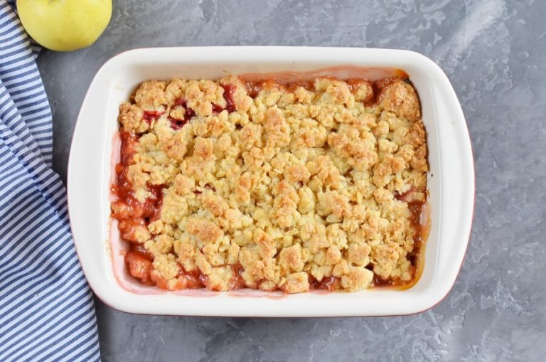 Step 6 - Cranberry Apple Raisin Crisp