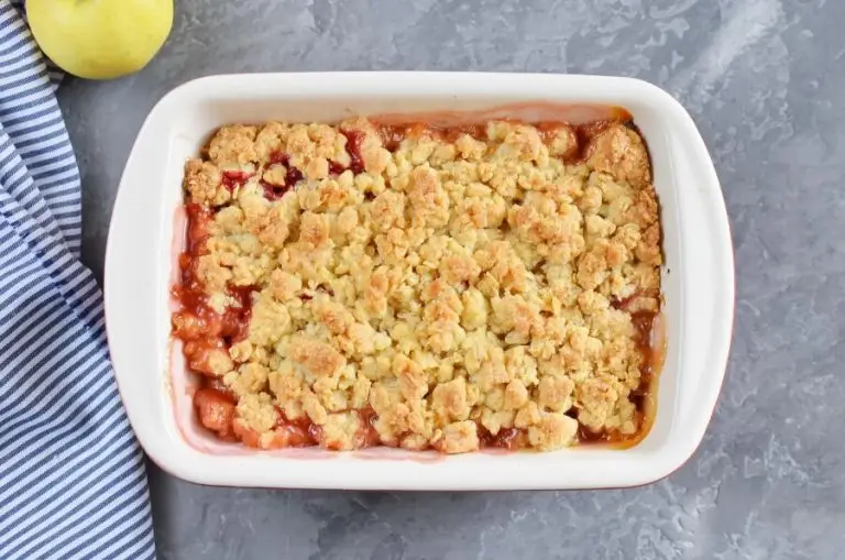 Step 6 - Cranberry Apple Raisin Crisp