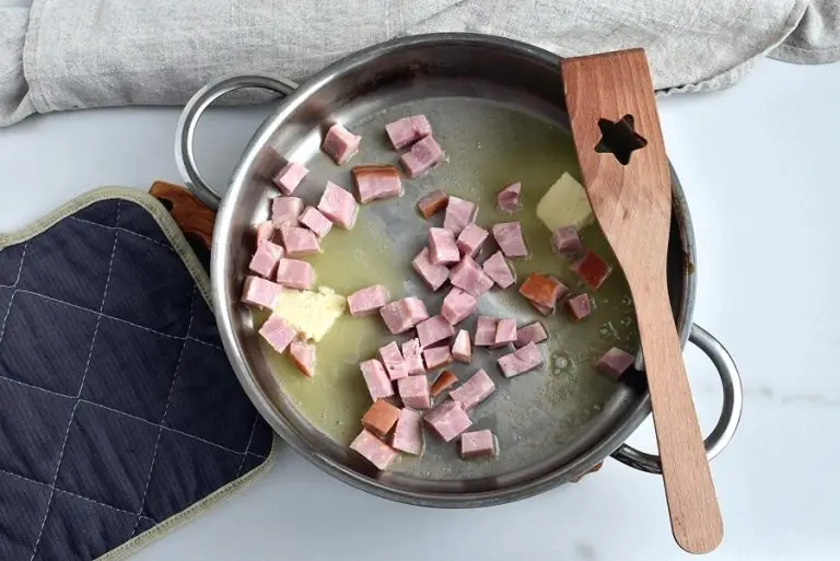 Step 3 - Creamy Baked Gnocchi with Ham and Peas