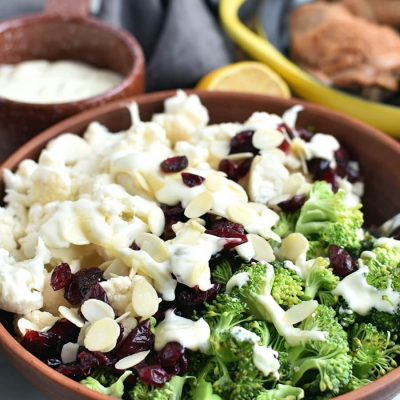 Creamy Broccoli Salad Recipe-Homemade Creamy Broccoli Salad -Easy Creamy Broccoli Salad