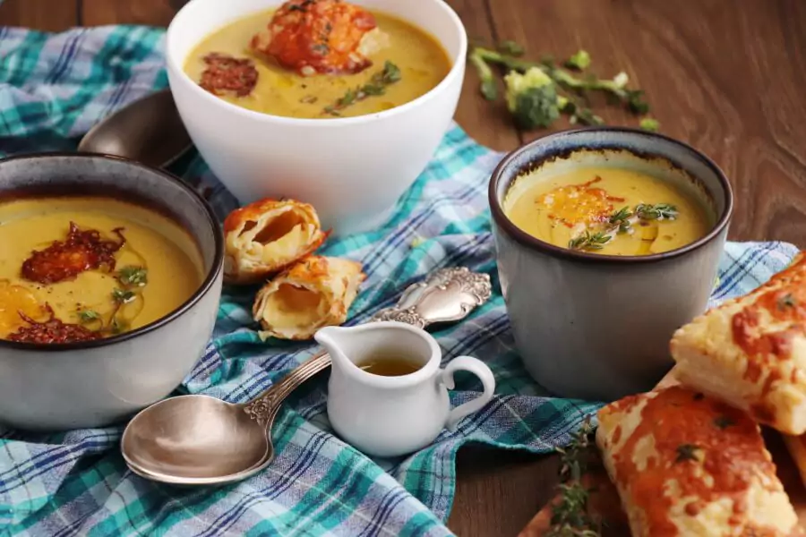 Creamy Broccoli and Butternut Squash Soup