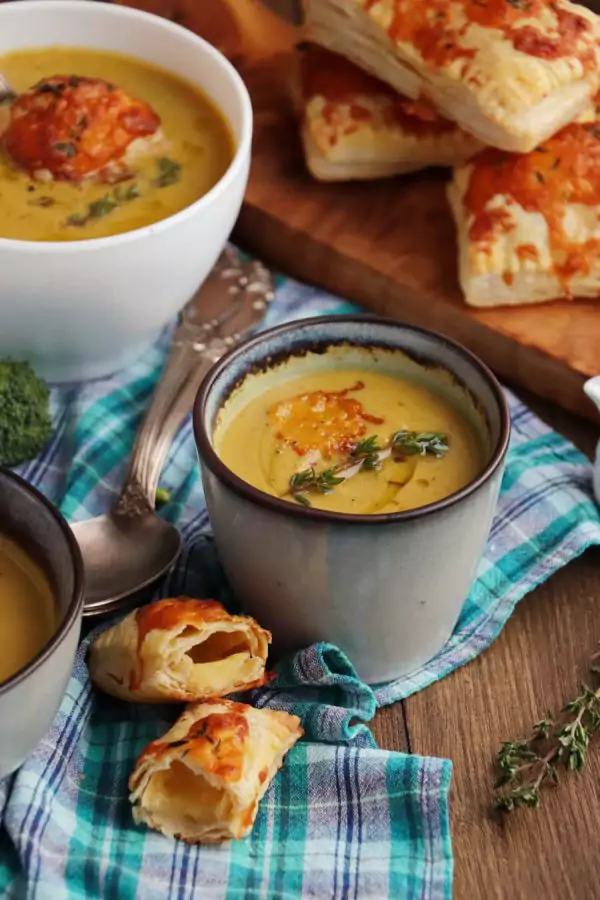 Creamy Broccoli and Butternut Squash Soup