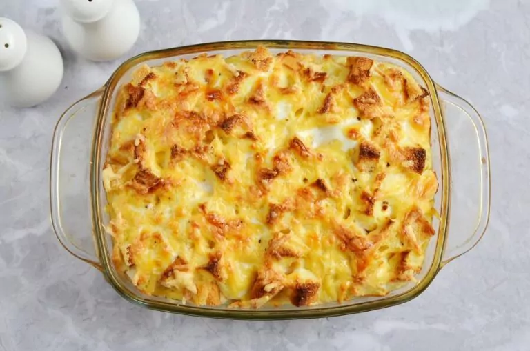 Step 8 - Croque Monsieur Casserole