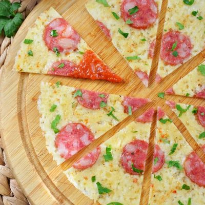 Crustless Pepperoni Pizza Recipe-How To Make Crustless Pepperoni Pizza-Delicious Crustless Pepperoni Pizza