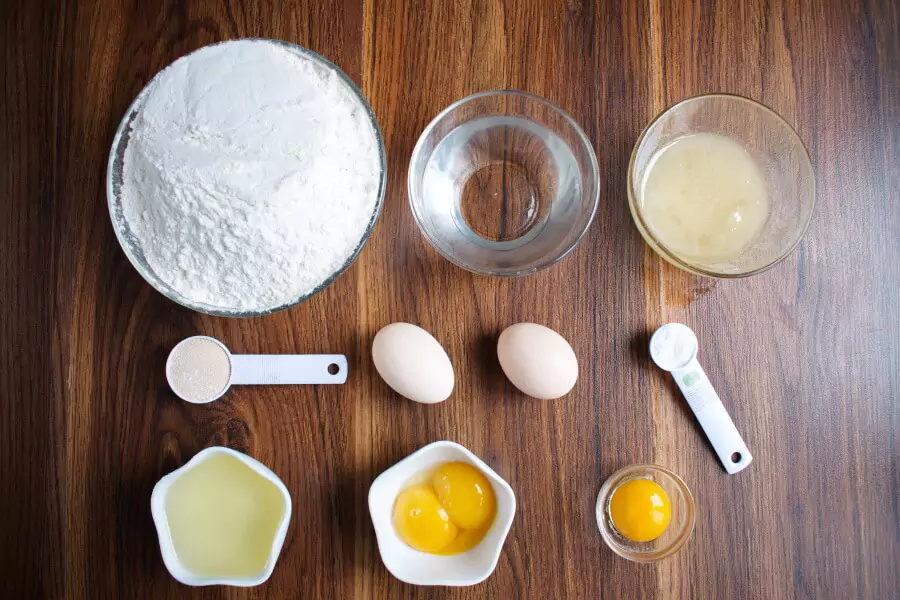 Ingredients for Easy Challah Bread