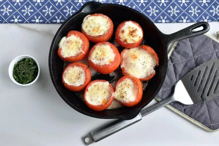 Step 5 - Low Carb Eggs Baked in Tomatoes