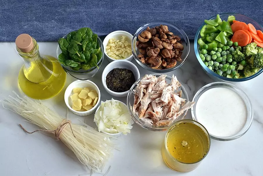 Ingredients for Everyday Thai Green Curry