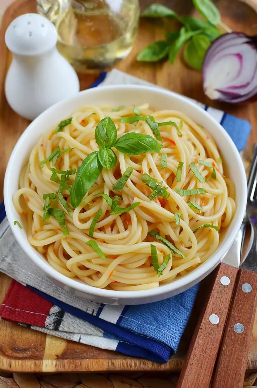 Gazpacho Sauce Spaghetti